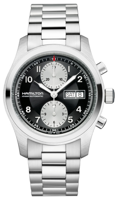 Hamilton Khaki Field Self winding Automatic Black Mens Watch H71566133 
