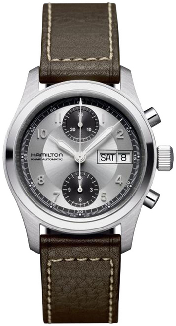 Hamilton Khaki Field Self winding Automatic Silver Mens Watch H71566553 