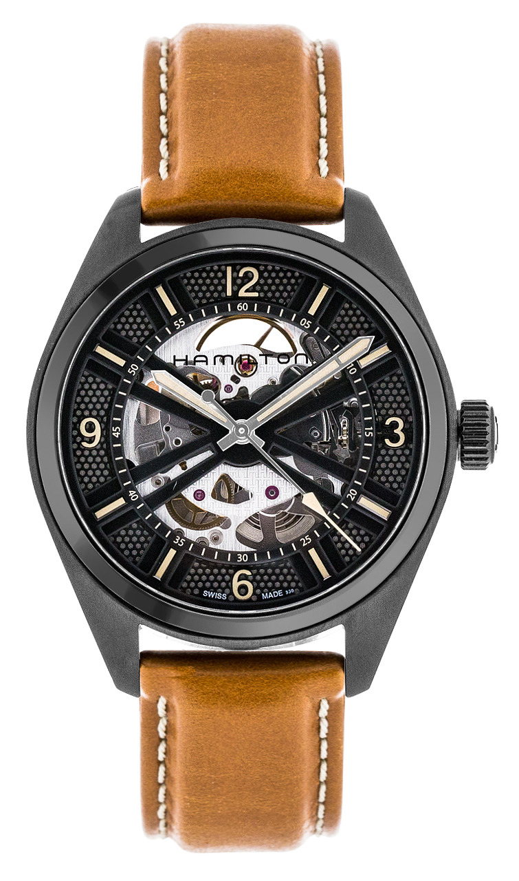 Hamilton Khaki Field Self winding Automatic Black Mens Watch H72585535 