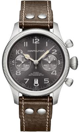 Hamilton Khaki Field Self winding Automatic Grey Mens Watch H60416583 