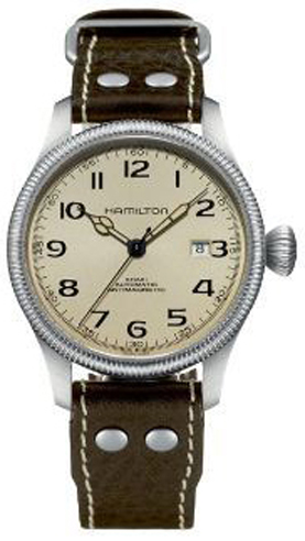 Hamilton Khaki Field Self winding Automatic Yellow Mens Watch H60455593 