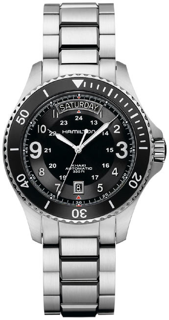 Hamilton Khaki Navy Self winding Automatic Black Mens Watch H64515133 