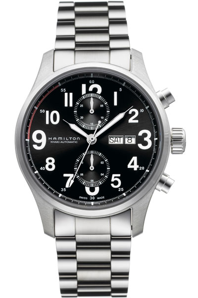 Hamilton Khaki Field Self winding Automatic Black Mens Watch H71716133 