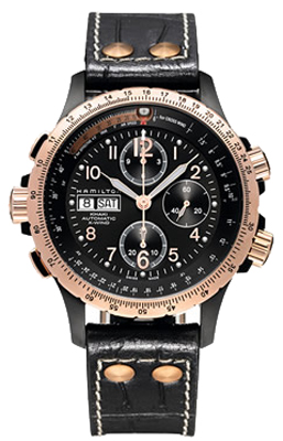 Hamilton Khaki Aviation Self winding Automatic Black Mens Watch H77676733 