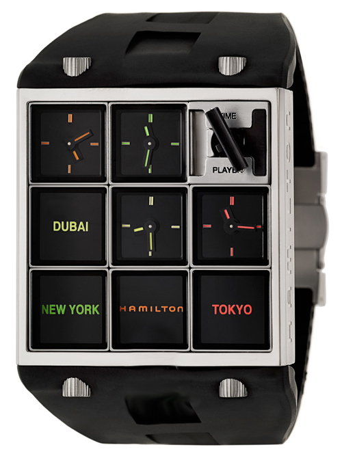 Hamilton American Classic Shaped Battery Operated Quartz Black Mens Watch H51511331 