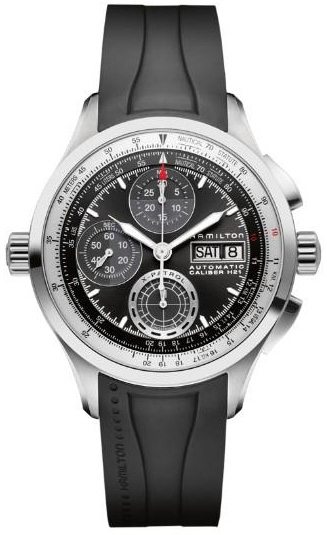 Hamilton Khaki Aviation Self winding Automatic Black Mens Watch H76556331 