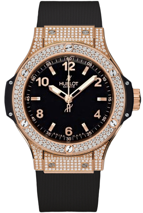 Hublot Big Bang Battery Operated Quartz Black Watch 361PX1280RX1704 