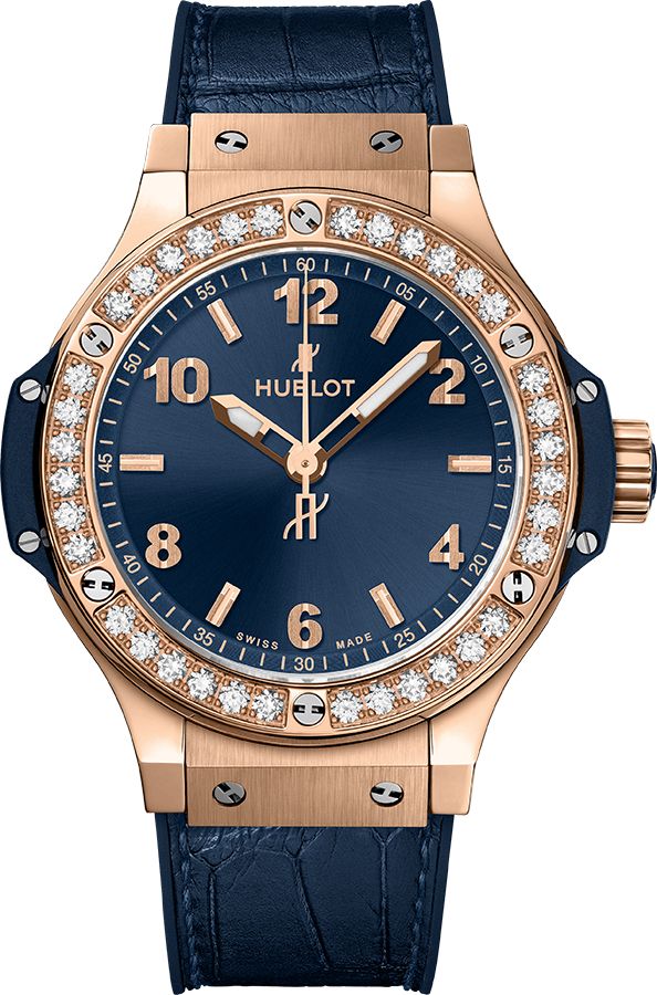 Hublot Big Bang Battery Operated Quartz Blue Mens Watch 361PX7180LR1204 