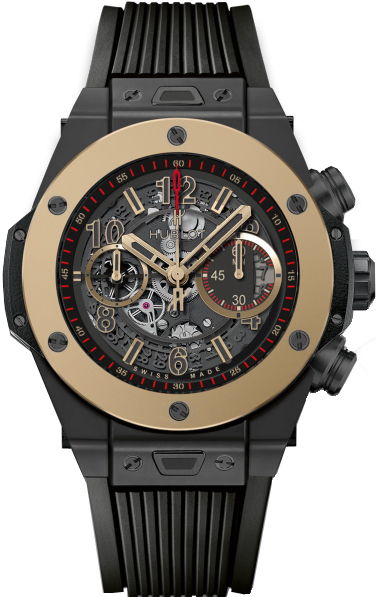 Hublot Big Bang Self Winding Automatic Black Mens Watch 411CM1138RX 