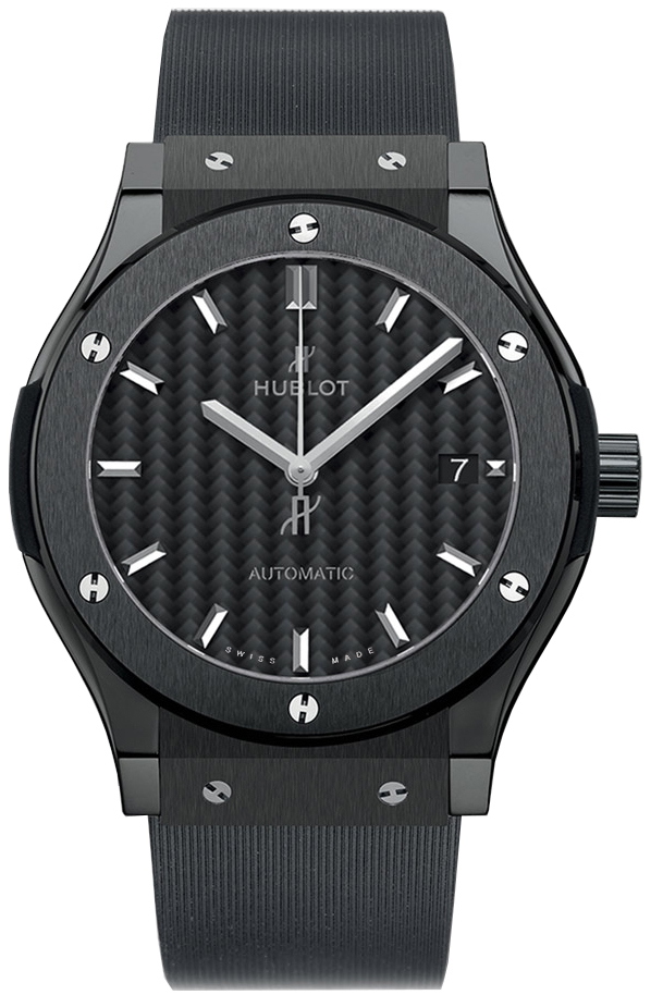 Hublot Classic Fusion Self winding Automatic Carbon Fiber Watch 542CM1770RX 