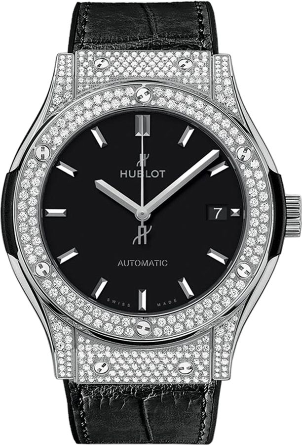 Hublot Classic Fusion Self Winding Automatic Black Mens Watch 542NX1171LR1704 