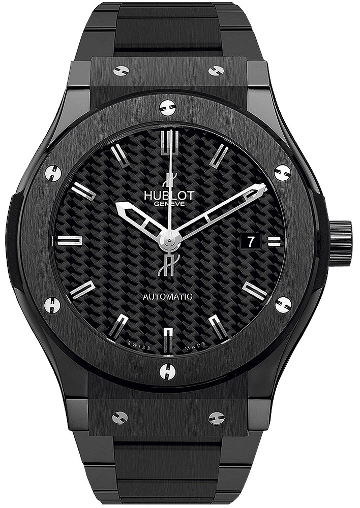Hublot Classic Fusion Self winding Automatic Carbon Fiber Watch 511CM1770CM 