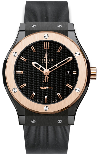 Hublot Classic Fusion Self winding Automatic Carbon Fiber Watch 511CO1780RX 