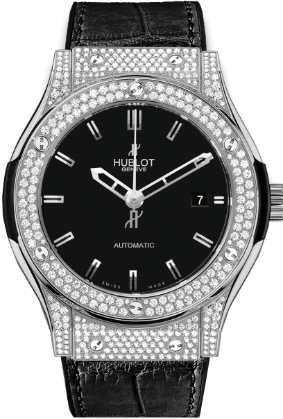 Hublot Classic Fusion Self winding Automatic Black Watch 511NX1170LR1704 