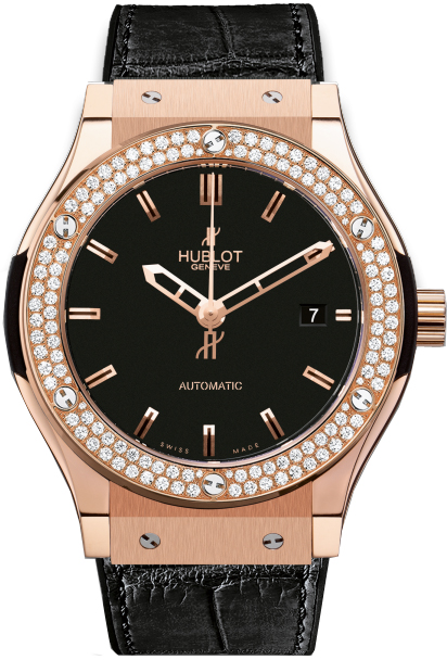Hublot Classic Fusion Self winding Automatic Black Watch 511OX1180LR1104 