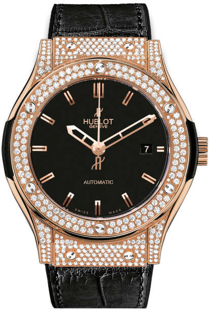 Hublot Classic Fusion Self winding Automatic Black Watch 511OX1180LR1704 