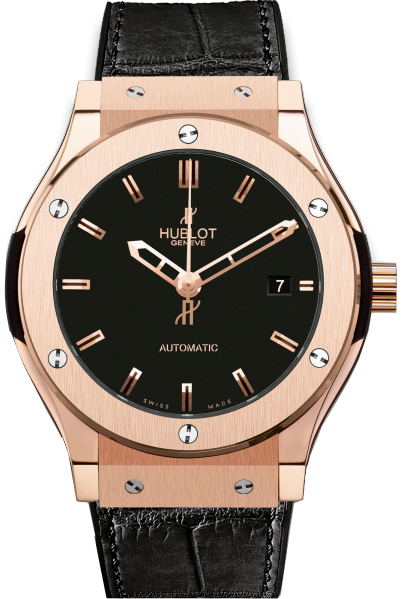 Hublot Classic Fusion Self winding Automatic Black Watch 511OX1180LR 
