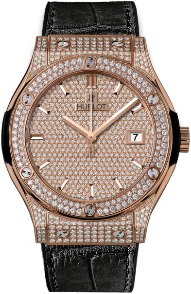 Hublot Classic Fusion Self winding Automatic Rose Gold Watch 511OX9010LR1704 