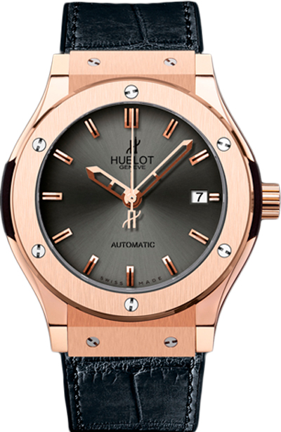 Hublot Classic Fusion Self winding Automatic Silver Watch 511PX7080LR 