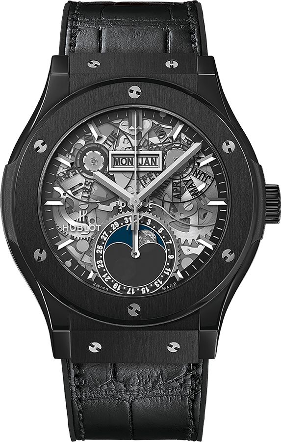 Hublot Classic Fusion Self Winding Automatic Skeleton Mens Watch 547CX0170LR 