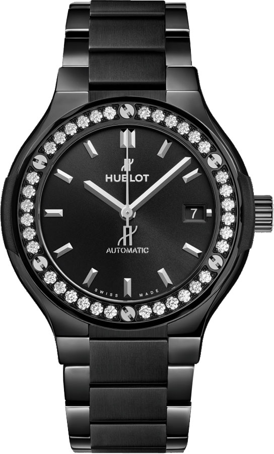 Hublot Classic Fusion Self Winding Automatic Black Ladies Watch 568CM1470CM1204 