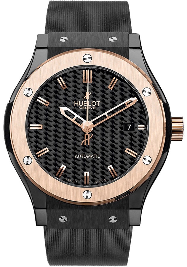 Hublot Classic Fusion Self Winding Automatic Black Mens Watch 542CO1780RX 