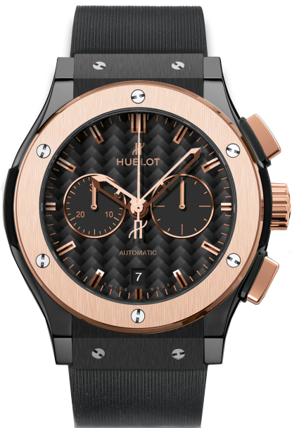 Hublot Classic Fusion Self winding Automatic Carbon Fiber Watch 521CO1780RX 