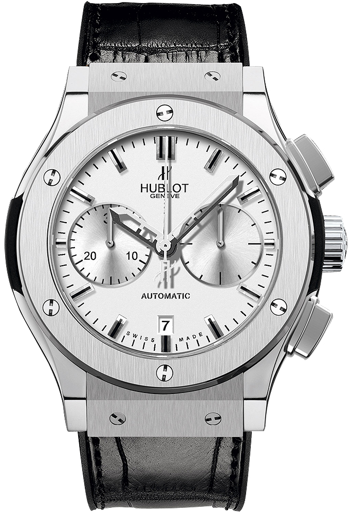 Hublot Classic Fusion Self winding Automatic Silver Watch 521NX2610LR 