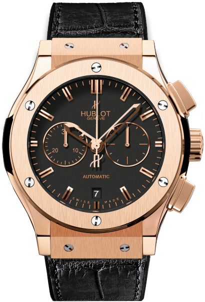 Hublot Classic Fusion Self winding Automatic Black Watch 521OX1180LR 
