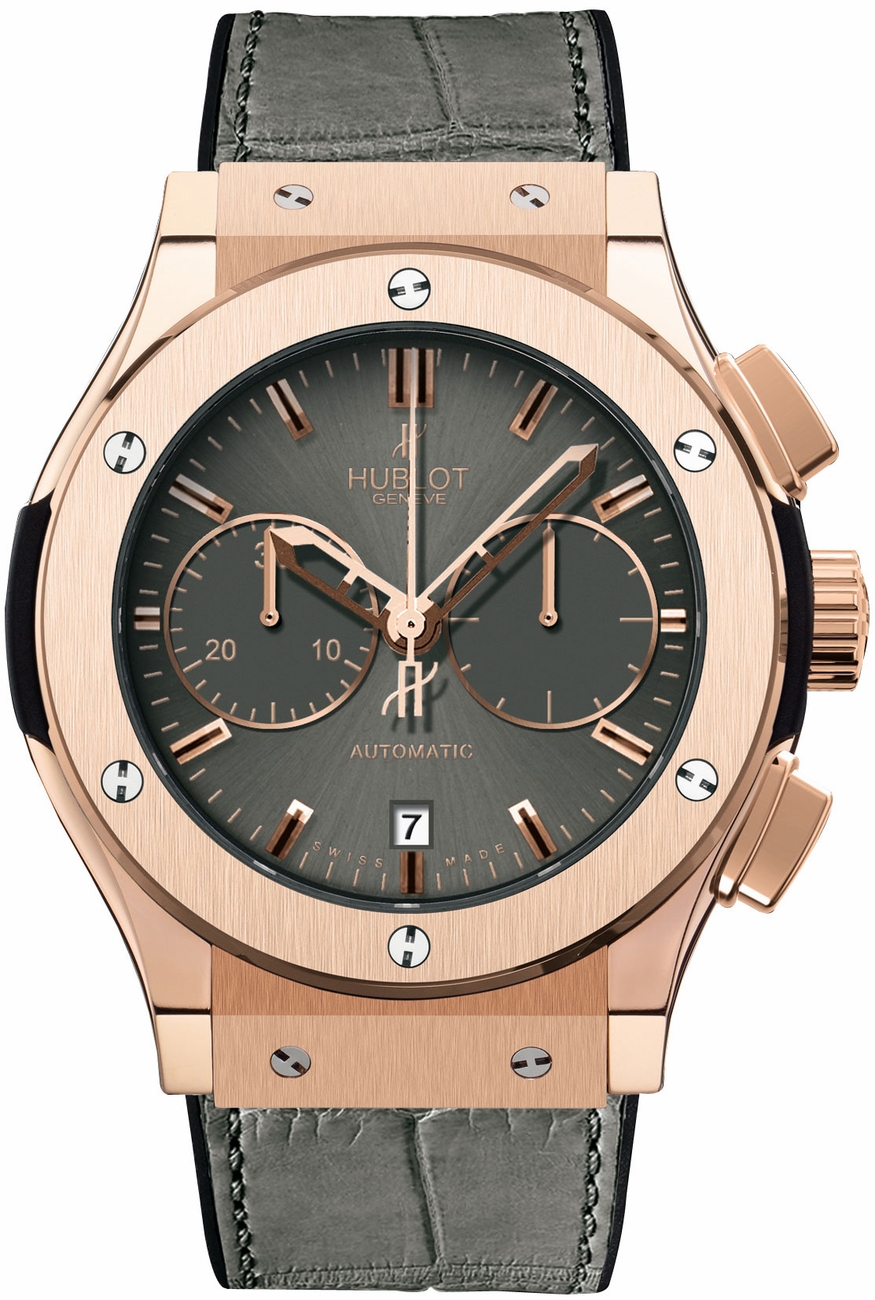 Hublot Classic Fusion Self winding Automatic Grey Watch 521OX7080LR 