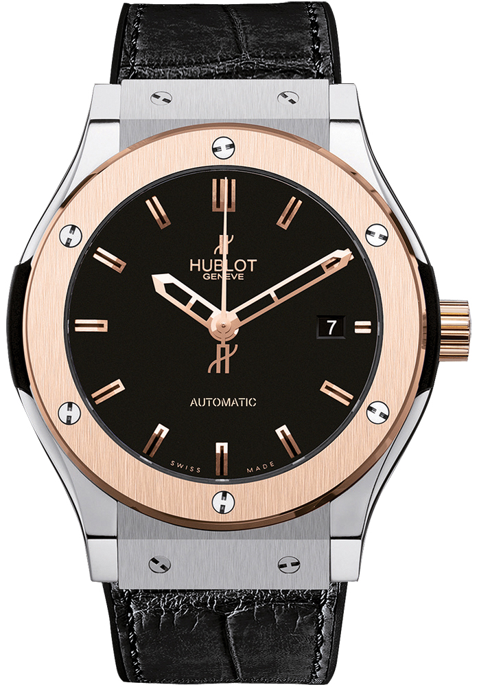 Hublot Classic Fusion Self winding Automatic Black Watch 511NO1180LR 
