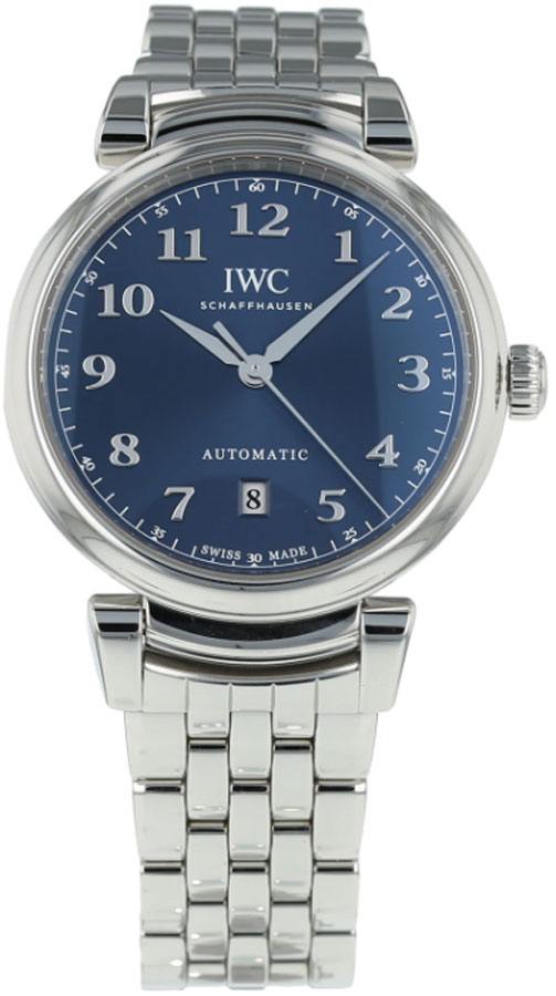 IWC Da Vinci Self winding Automatic Blue Ladies Watch IW356605 