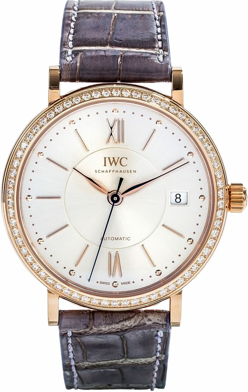 IWC Portofino Self winding Automatic Silver Ladies Watch IW458107 