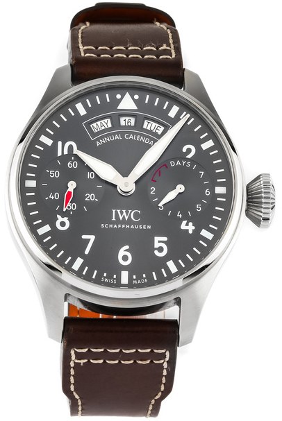 IWC Pilots Self winding Automatic Grey Mens Watch IW502702 