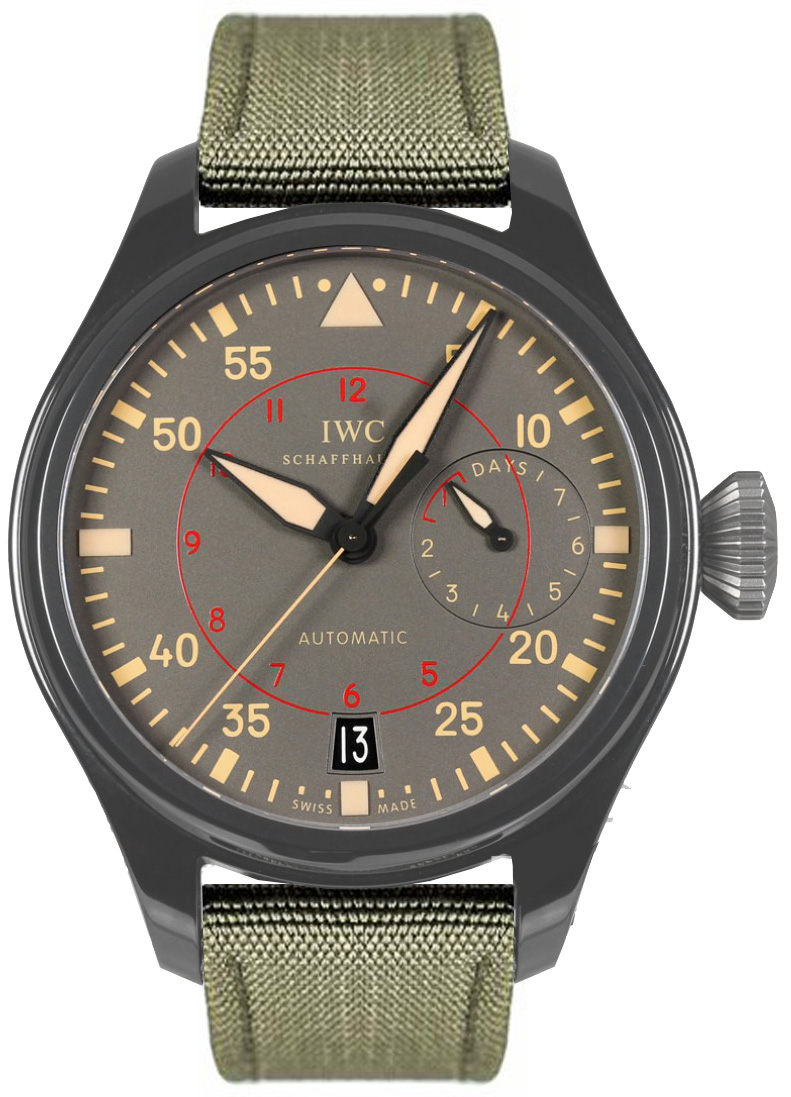 IWC Pilots Self winding Automatic Grey Mens Watch IW501902 
