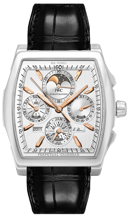 IWC Da Vinci Self winding Automatic Silver Watch IW376207 
