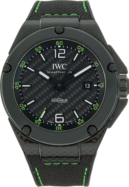 IWC Ingenieur Self winding Automatic Black Mens Watch IW322404 