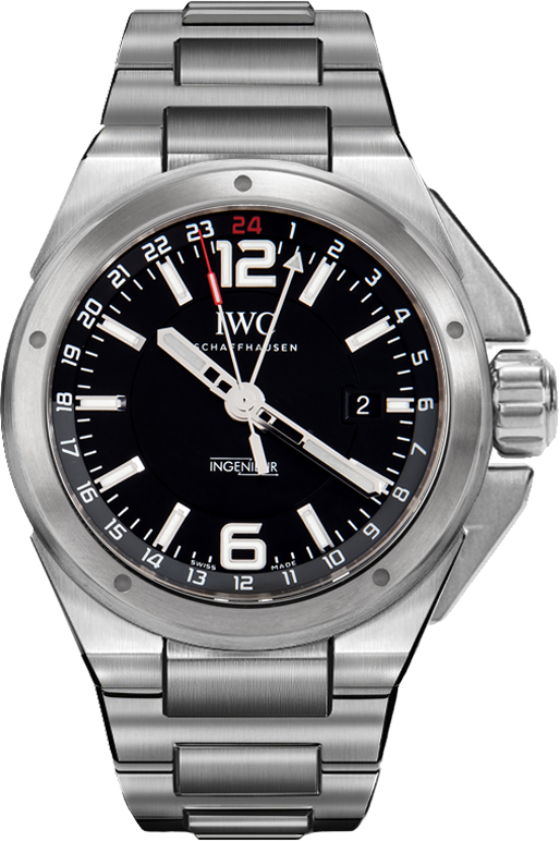 IWC Ingenieur Self winding Automatic Black Mens Watch IW324402 