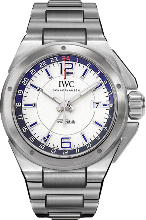 IWC Ingenieur Self winding Automatic Silver Mens Watch IW324404 