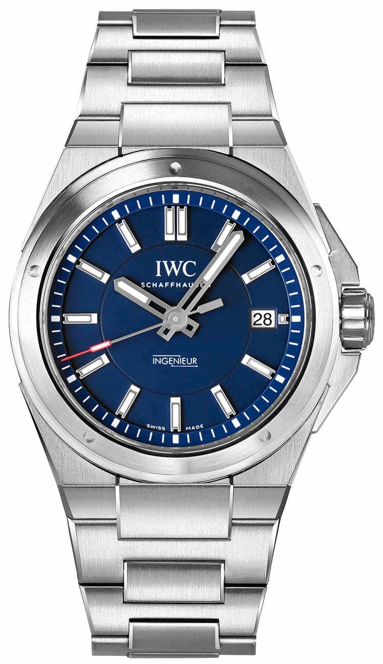 IWC Ingenieur Self winding Automatic Blue Mens Watch IW323909 