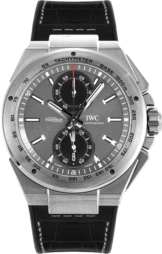 IWC Ingenieur Self winding Automatic Grey Mens Watch IW378507 
