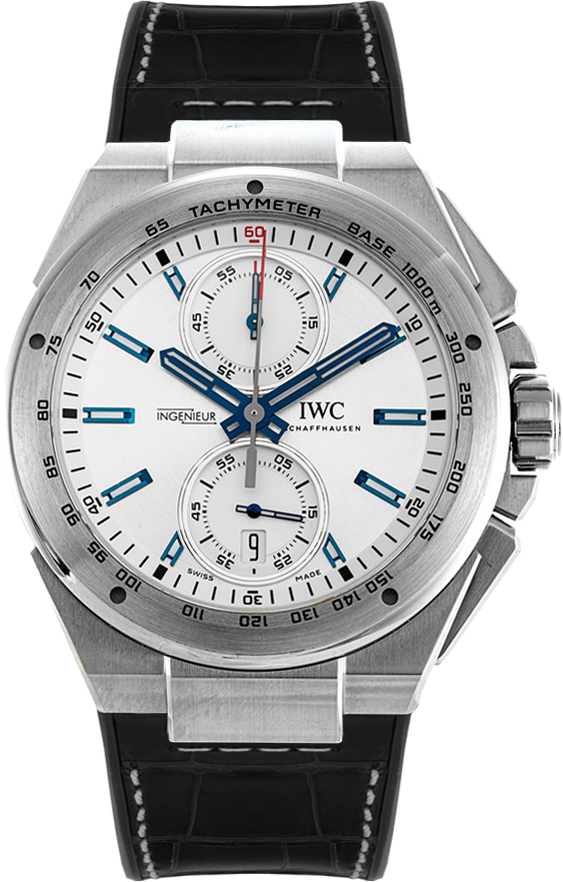 IWC Ingenieur Self winding Automatic Silver Mens Watch IW378509-BLACK 