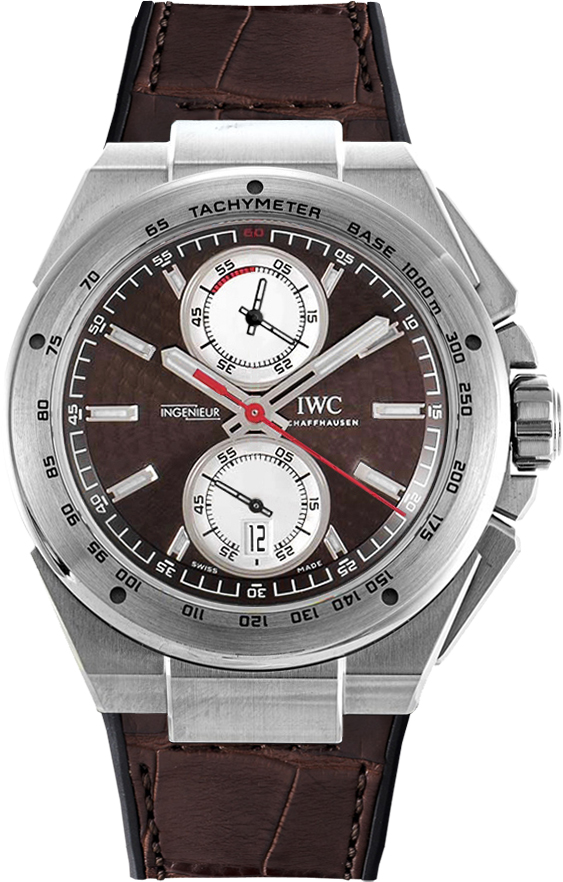 IWC Ingenieur Self winding Automatic Brown Mens Watch IW378511 