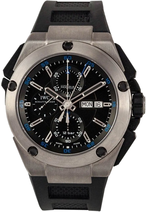 IWC Ingenieur Self winding Automatic Black Mens Watch IW376501 