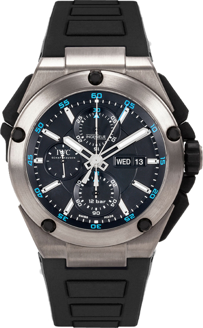 IWC Ingenieur Self winding Automatic Black Mens Watch IW386503 