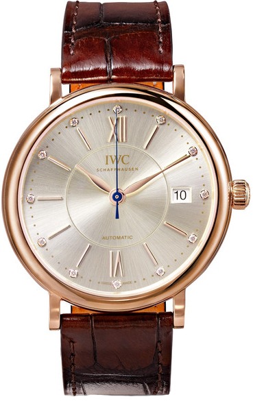 IWC Portofino Self winding Automatic Silver Ladies Watch IW458116 