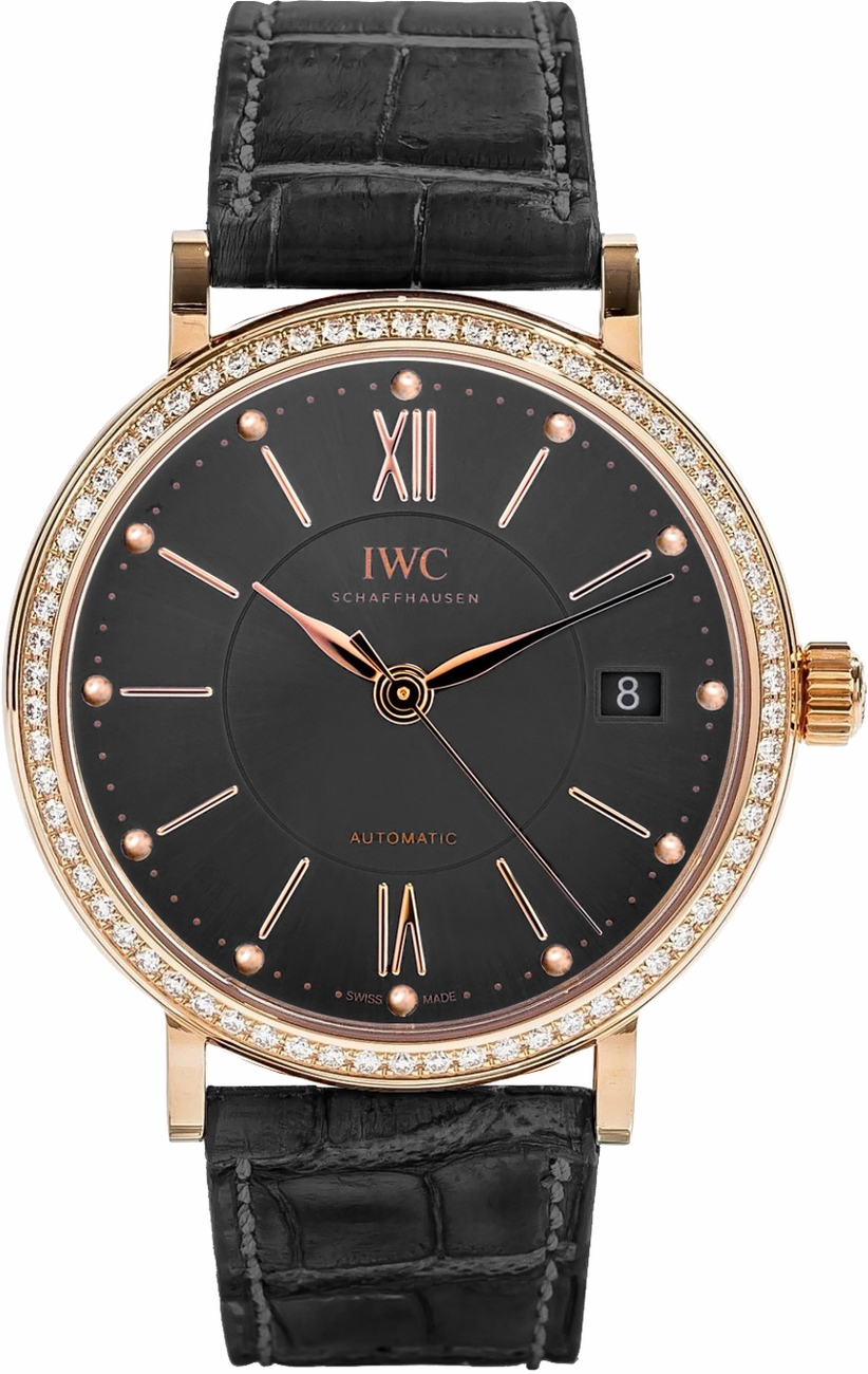 IWC Portofino Self winding Automatic Grey Watch IW458108 