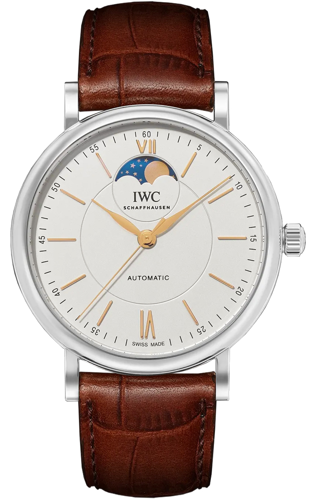 IWC Portofino Self winding Automatic Silver Mens Watch IW459401 