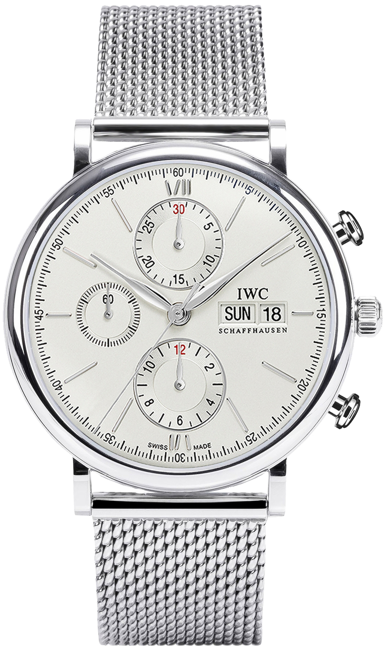 IWC Portofino Self winding Automatic Silver Mens Watch IW391009 
