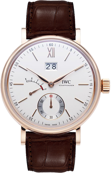 IWC Portofino Manual Winding Silver Mens Watch IW516102 